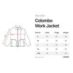 Load image into Gallery viewer, Work Jacket Double Zipper Corduroy COLOMBO Boxy Fit
