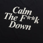 Load image into Gallery viewer, T-Shirt CALM DOWN BLACK
