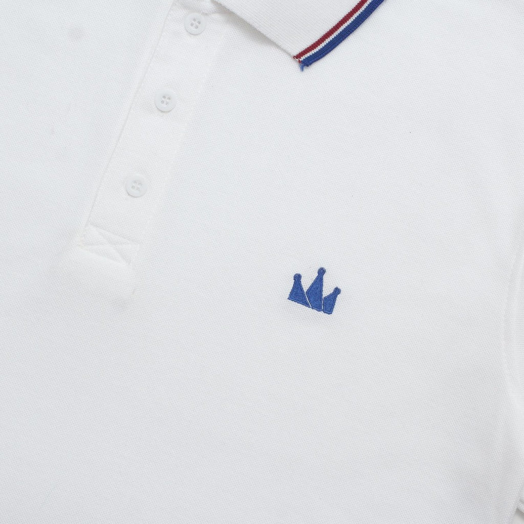 Polo Shirt CROWN LINE BLUE WHITE
