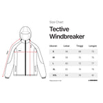 Load image into Gallery viewer, WindBreaker Jacket Reflective TECTIVE BLACK
