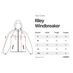 Load image into Gallery viewer, WindBreaker Jacket Reflective RILEY BLACK
