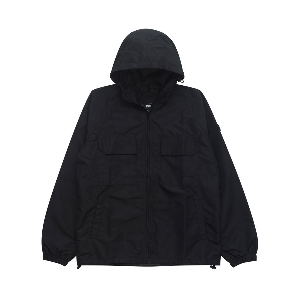 WindBreaker Jacket FORZIP BLACK