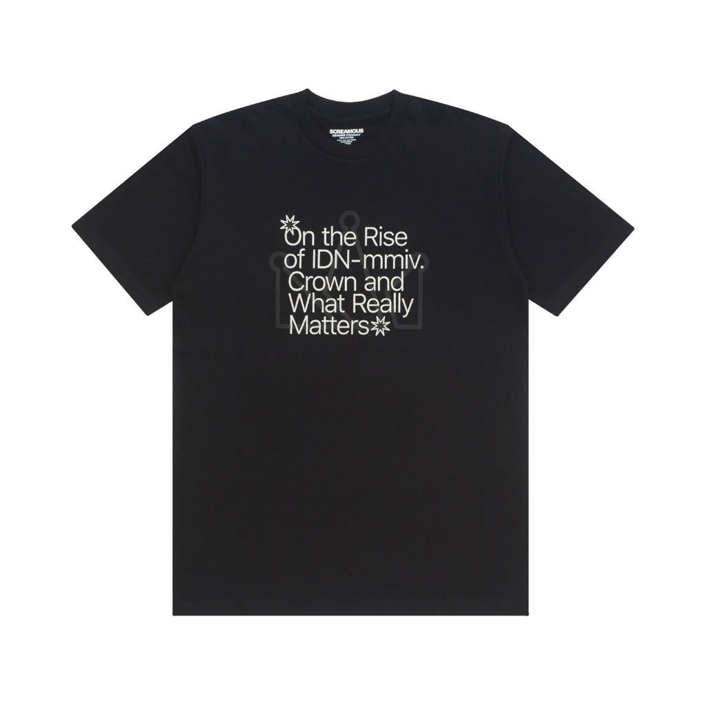 T-Shirt ON THE RISE BLACK