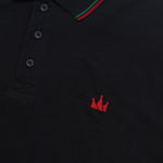 Load image into Gallery viewer, Polo Shirt CROWN LINE MAROON BLACK
