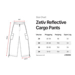 Load image into Gallery viewer, Long Pants Cargo Reflective ZETIV BLACK
