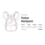 Load image into Gallery viewer, Backpack PARKER BLACK
