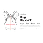 Load image into Gallery viewer, Backpack BERG BLACK
