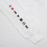 Load image into Gallery viewer, T-Shirt Longsleeves OUT LOAD WHITE
