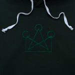 Load image into Gallery viewer, Hoodie NEUE CROWN FOREST GREEN
