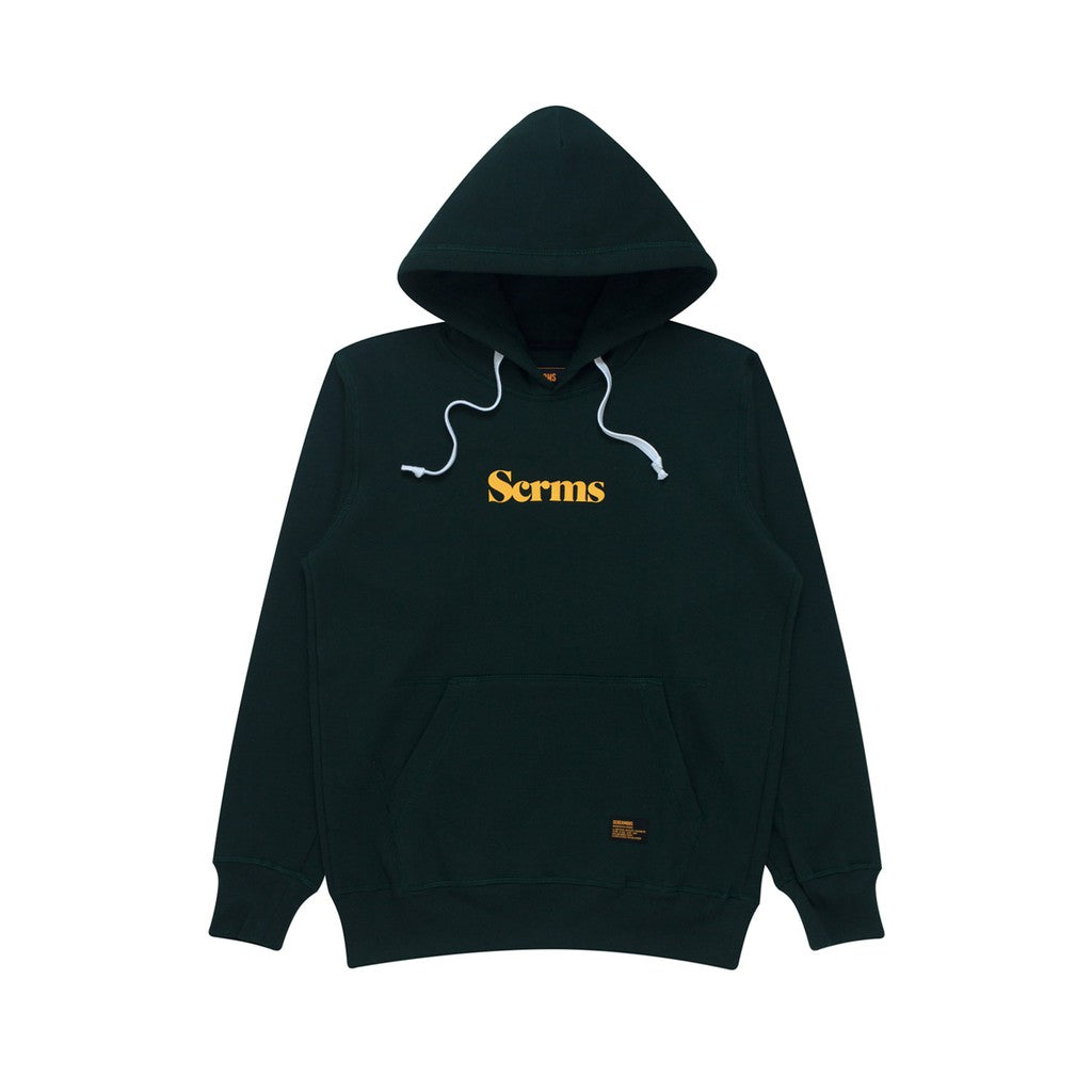 Hoodie SCRMSERIF FOREST GREEN