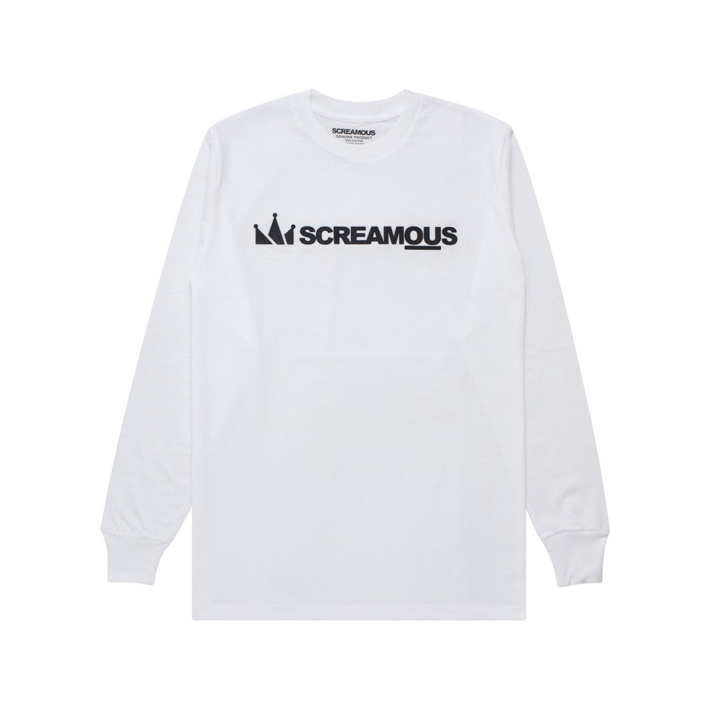 T-Shirt Longsleeves LEGEND ON BLACK WHITE