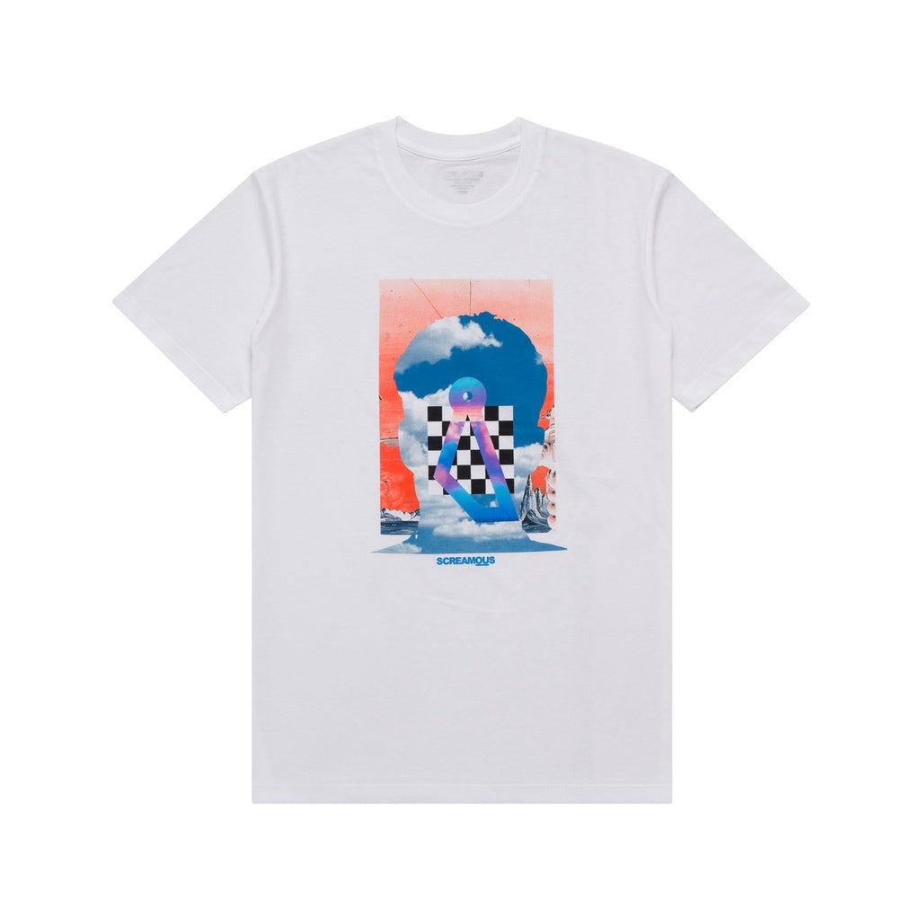 T-Shirt CLOUD HEAD WHITE