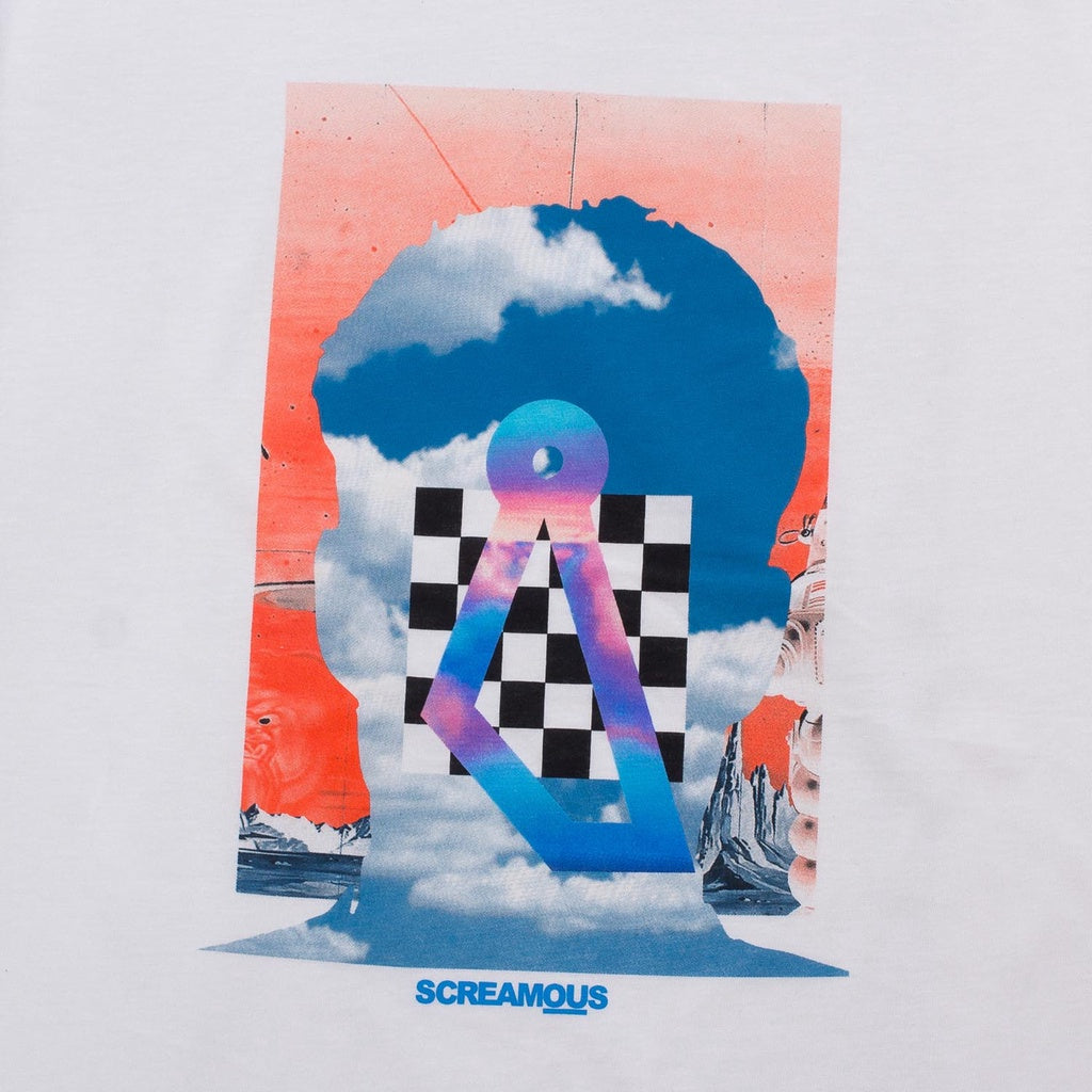 T-Shirt CLOUD HEAD WHITE