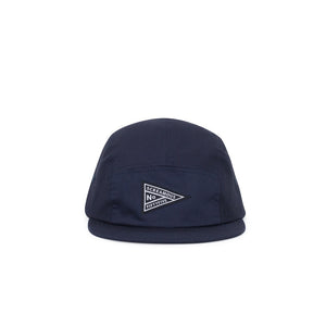 Hat 5panel TRIANGLE NAVY BLUE