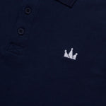 Load image into Gallery viewer, Polo Shirt Basic CROWN MISTY NAVY BLUE
