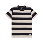 Load image into Gallery viewer, T-Shirt Stripe TOULOUSE BLACK CREAM
