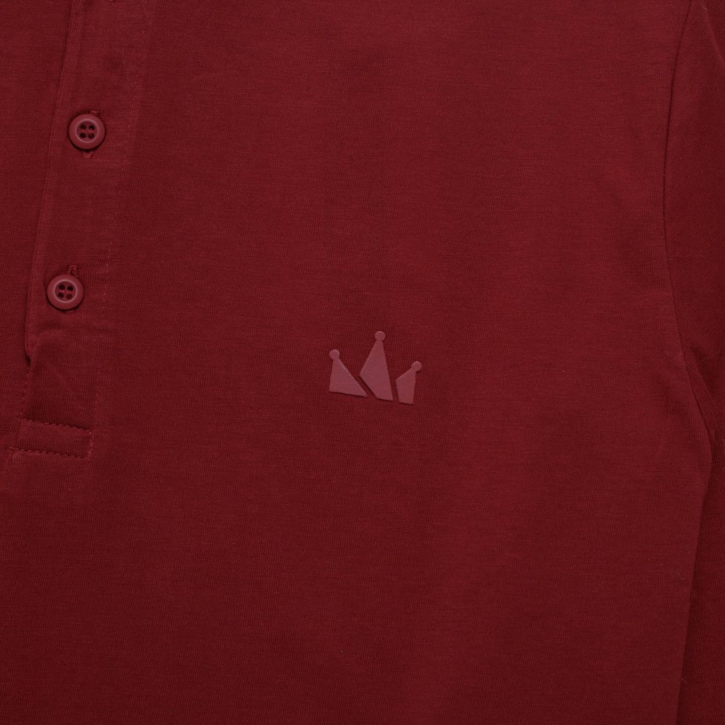 T-Shirt Longsleeves TINY CROWN MAROON