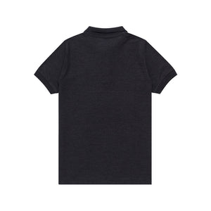 Polo Shirt Basic CASPER BLACK TWOTONE