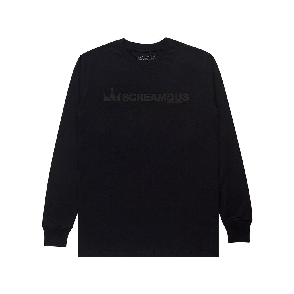 T-Shirt Longsleeves LEGEND ON BLACK BLACK
