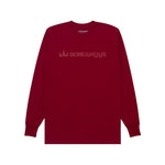 Load image into Gallery viewer, T-Shirt Longsleeves LEGEND ON MAROON MAROON
