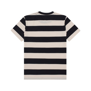T-Shirt Stripe TOULOUSE BLACK CREAM
