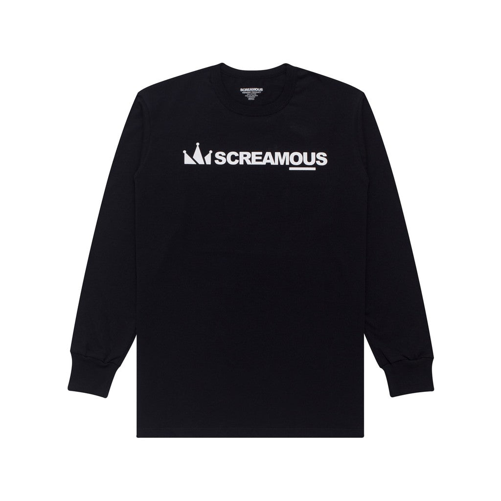 T-Shirt Longsleeves LEGEND ON WHITE BLACK