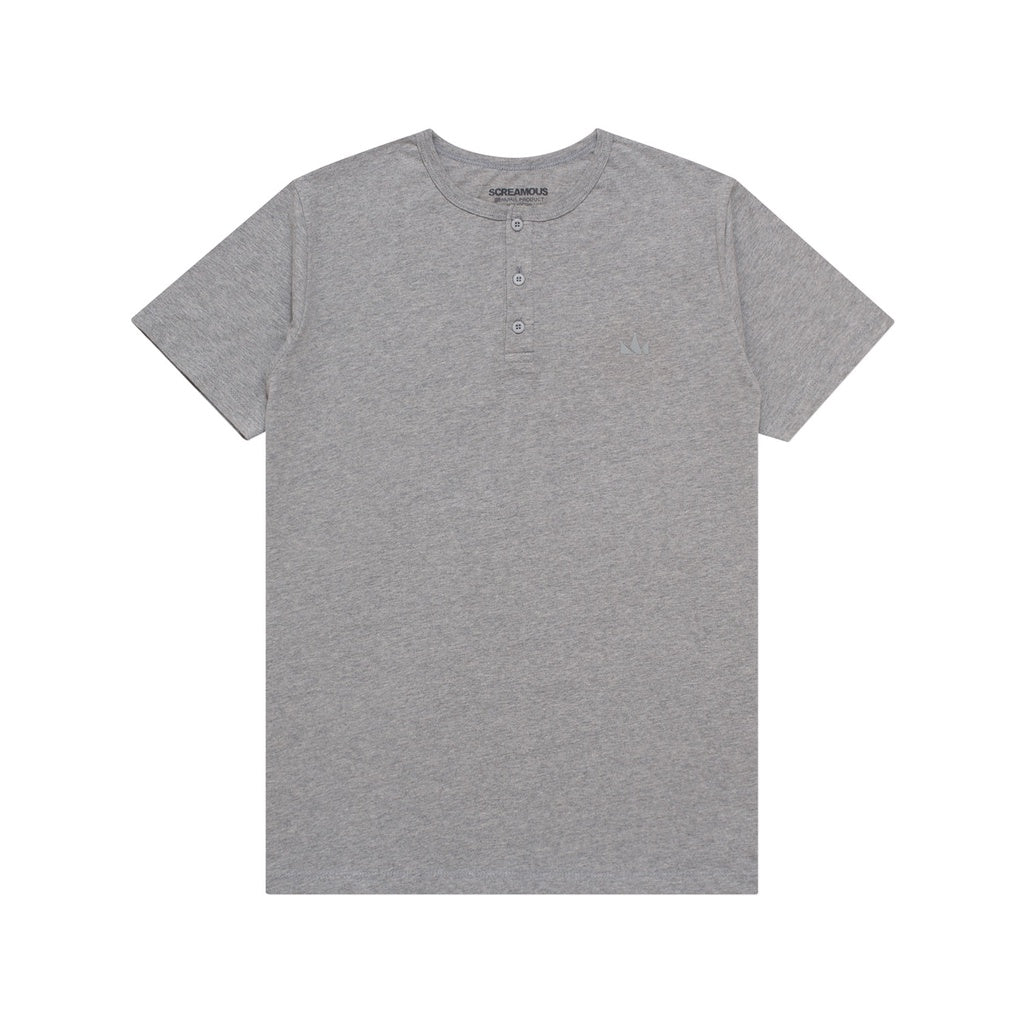 T-Shirt BASIC TINY CROWN SHORT MISTY GREY