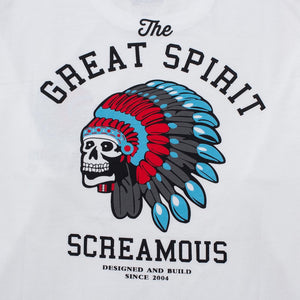 T-Shirt Longsleeves THE GREAT SPIRIT WHITE