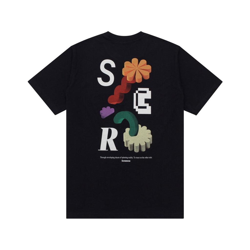 T-Shirt SSSWIRL BLACK