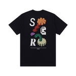 Load image into Gallery viewer, T-Shirt SSSWIRL BLACK
