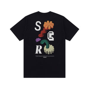 T-Shirt SSSWIRL BLACK