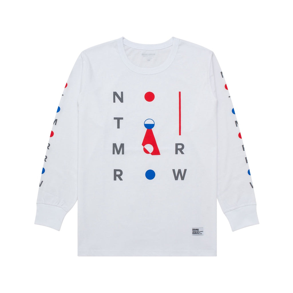 T-Shirt Longsleeves NOT TOMORROW WHITE