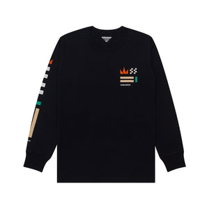 T-Shirt Longsleeves RACER BLACK