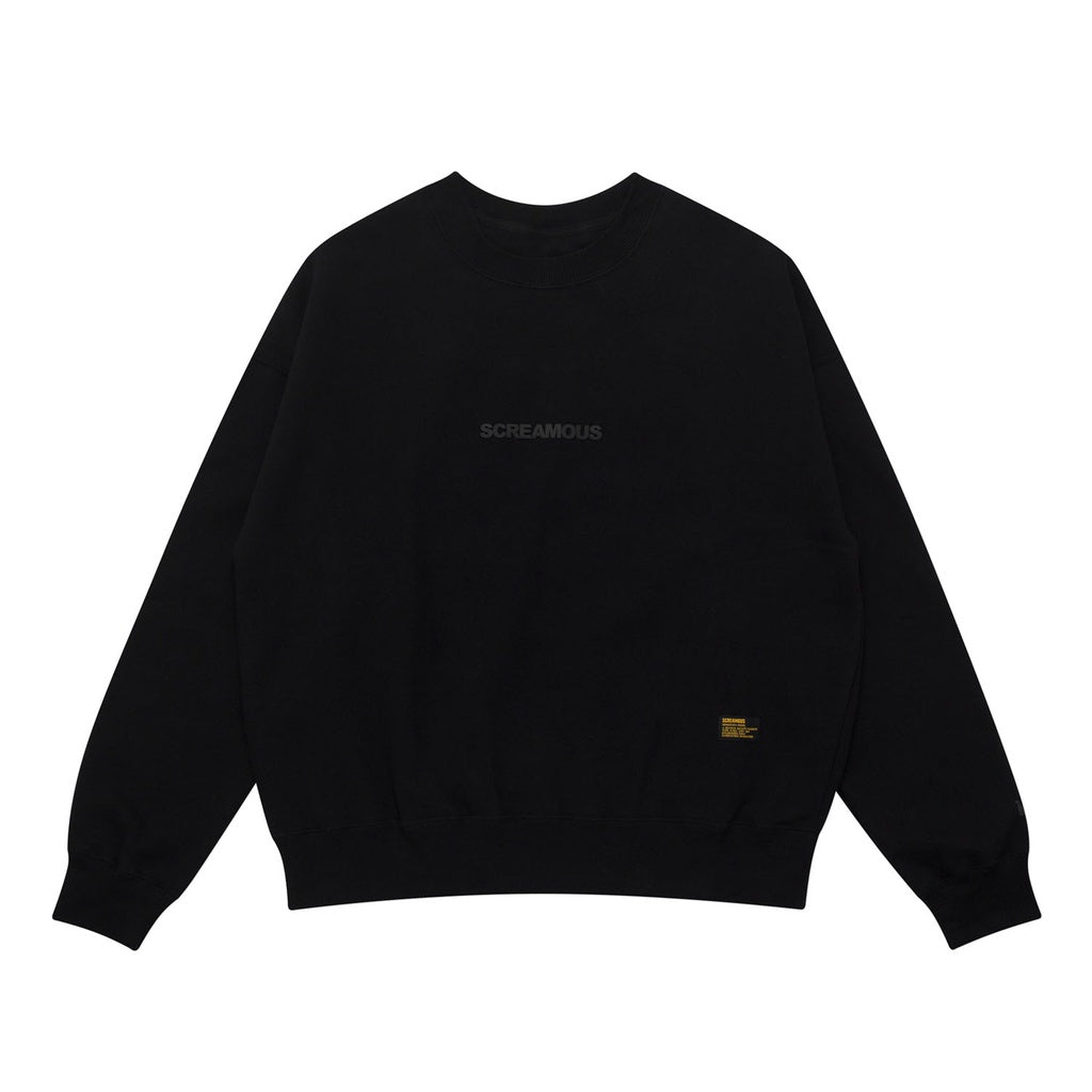 Sweater Crewneck OVERSIZED LEGEND TINY BLACK