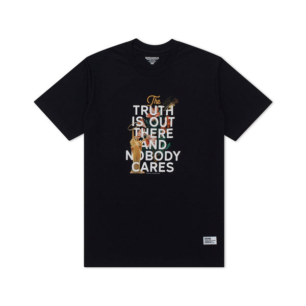 T-Shirt NOBODY CARES BLACK – Screamous Daily Wear1