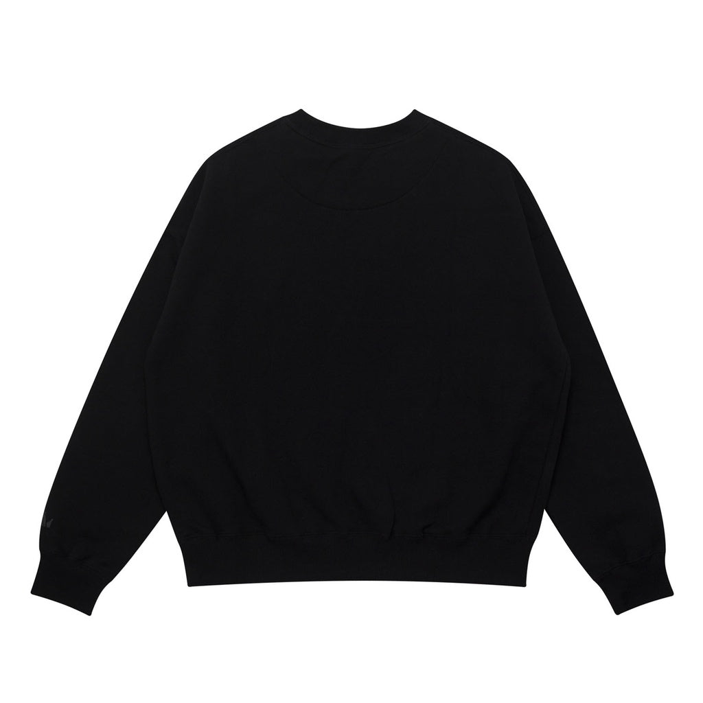 Sweater Crewneck OVERSIZED LEGEND TINY BLACK