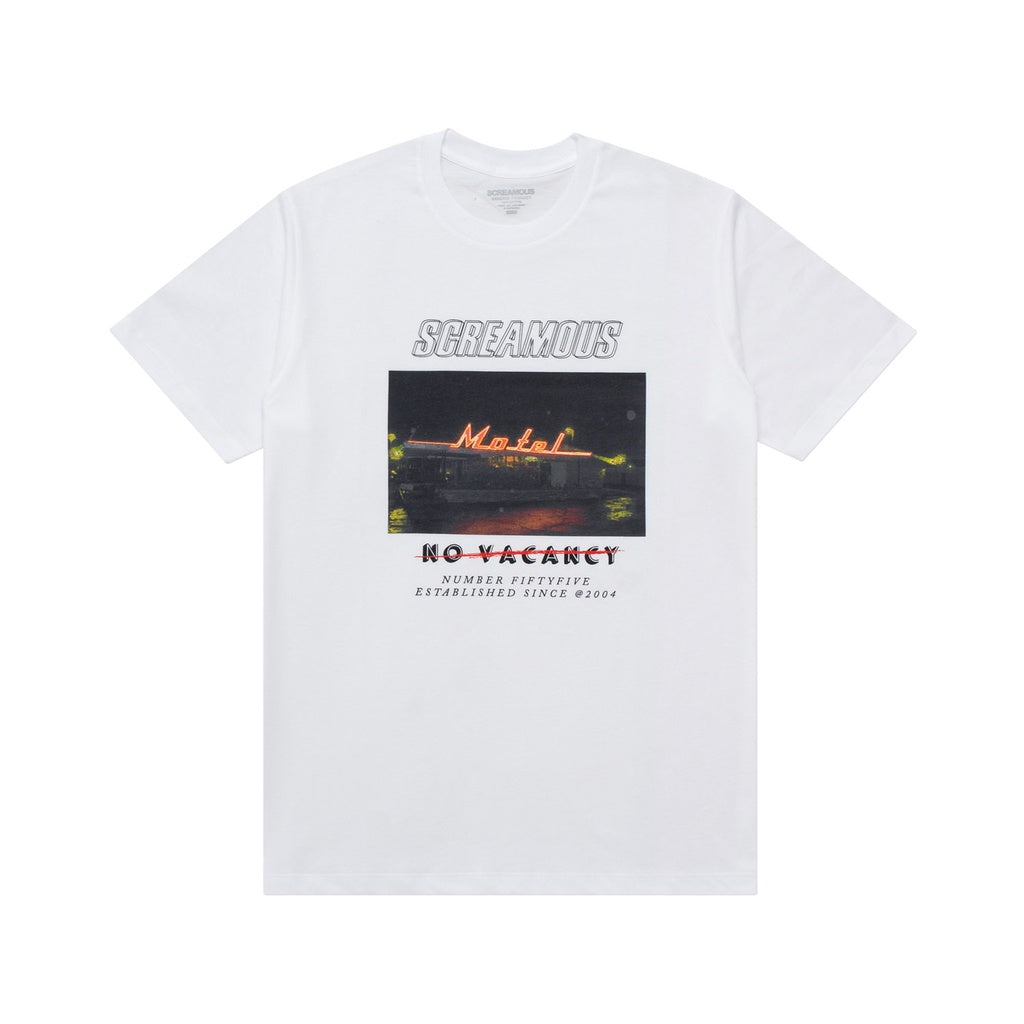 T-Shirt NO VACANCY WHITE