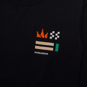 T-Shirt Longsleeves RACER BLACK