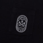 Load image into Gallery viewer, GOOD VIBRATIONS T-Shirt OUVAL BADGE BLACK
