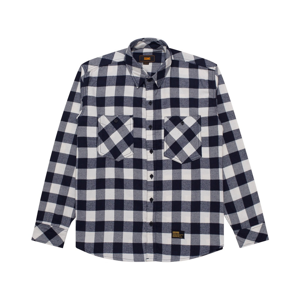 Flannel DELPH NAVY WHITE