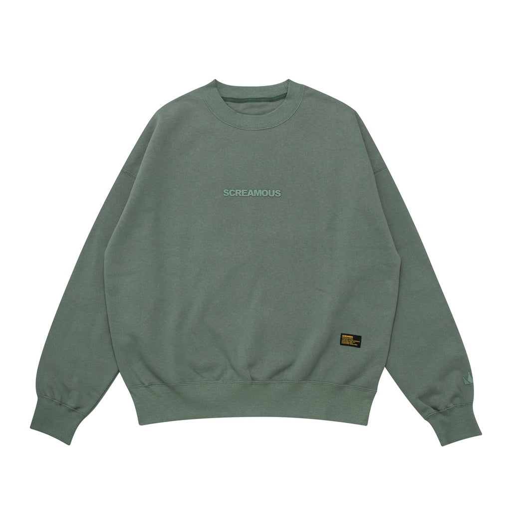 Sweater Crewneck OVERSIZED LEGEND TINY OLIVE