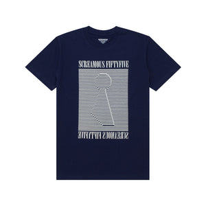 T-Shirt LINES NAVY BLUE