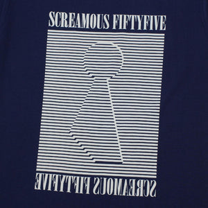 T-Shirt LINES NAVY BLUE
