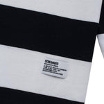 Load image into Gallery viewer, T-Shirt Longsleeves Rugby MARK BLACK WHITE
