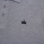 Load image into Gallery viewer, Polo Shirt CROWN BLACK MISTY
