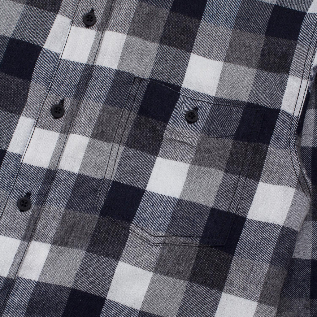 Flannel STEPHAN BLACK WHITE