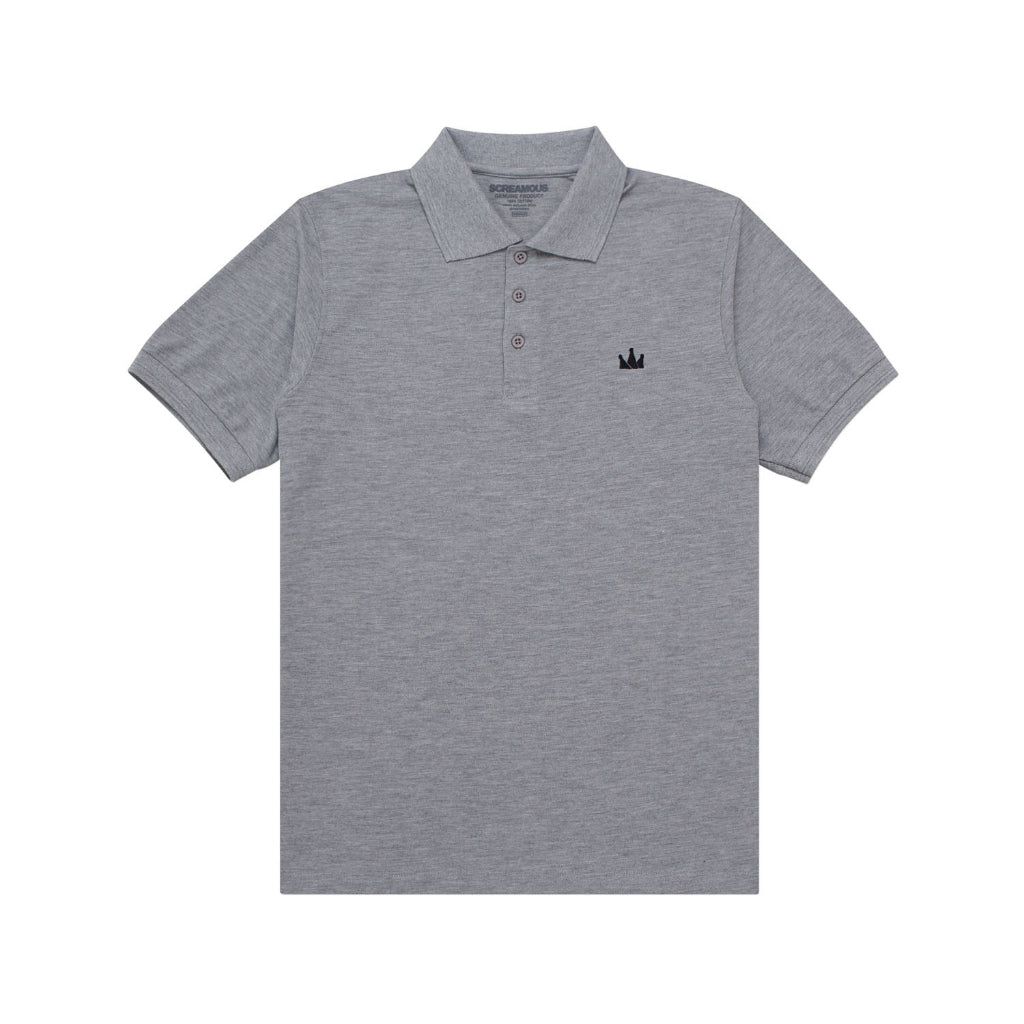 Polo Shirt CROWN BLACK MISTY