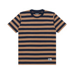 Load image into Gallery viewer, T-Shirt Stripe NEVILLE BROWN NAVY
