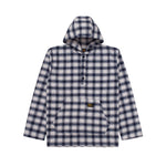 Load image into Gallery viewer, Flannel HoodieShirt ZEKO BLUE WHITE
