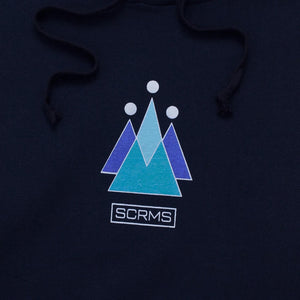 BLUE SERIES Sweater Pullover Hoodie Mountain